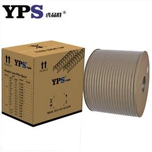 Biela cievka s dvojitou slučkou a drôtom